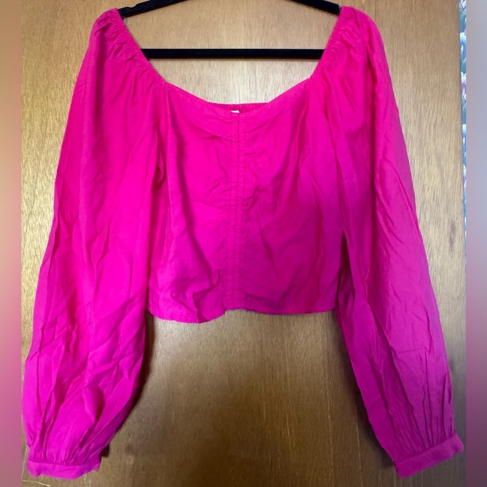 NWT - A New Day Pink Crop Top